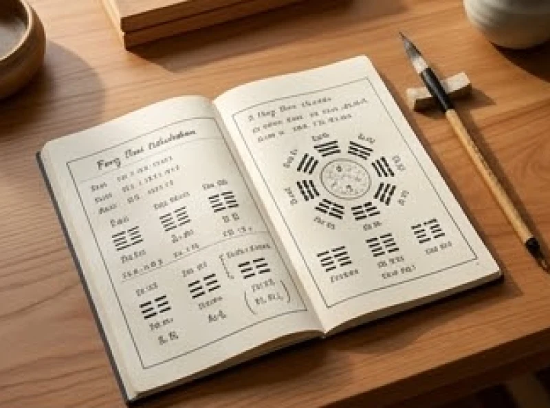Tây tứ trạch là gì: Chi tiết 4 hướng nhà hợp tuổi và mẹo hóa giải 3 Sổ tay ghi chép các con số bát quái và tính toán quái số phong thủy trên bàn làm việc