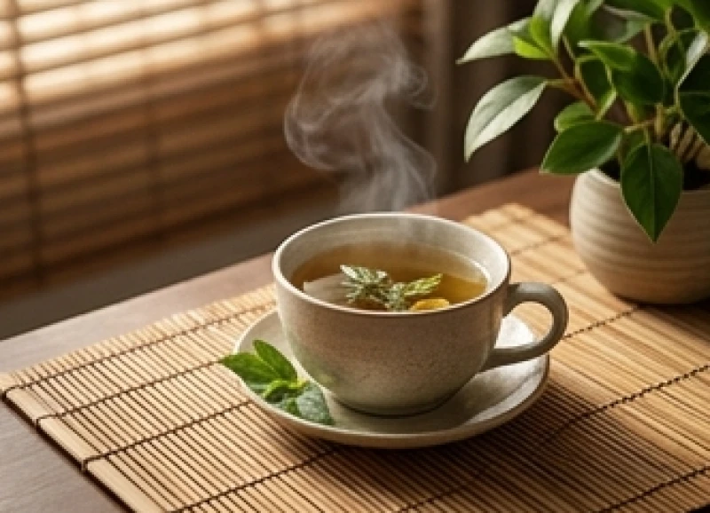 Góc thư giãn thưởng trà tại nhà giúp xoa dịu áp lực tinh thần trong các tháng hạn