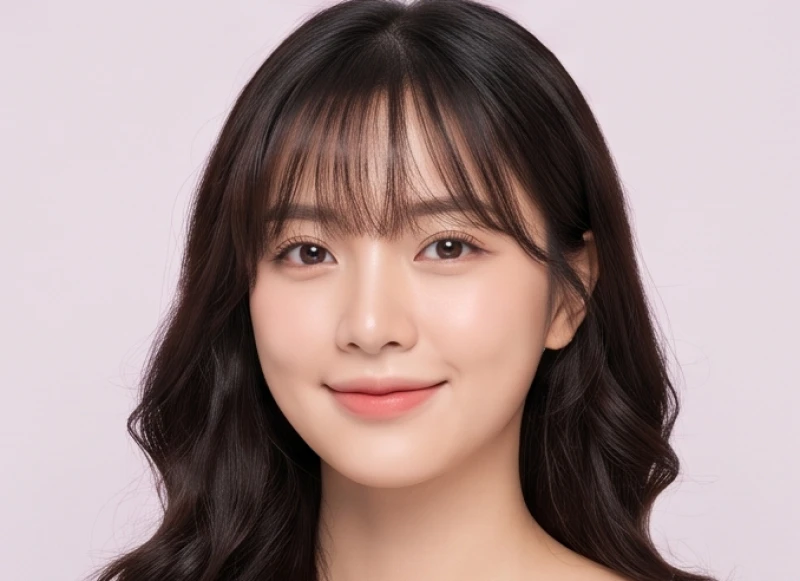 Tam đình cân đối có ý nghĩa gì: Cách đo chuẩn & mẹo khắc phục 10 Kiểu tóc mái thưa uốn nhẹ giúp che bớt phần trán rộng và làm khuôn mặt hài hòa hơn