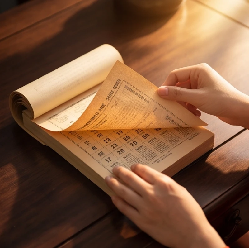 Tra cứu cẩn thận cuốn lịch vạn niên để tìm tháng Đại Lợi và Tiểu Lợi phù hợp cho nữ giới tuổi Tý