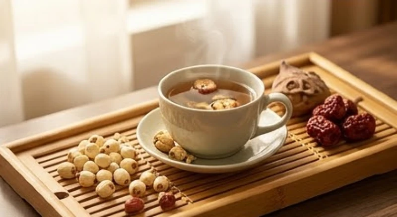 Sử dụng trà thảo mộc giúp cân bằng sức khỏe và an thần cho nữ mạng Giáp Tuất