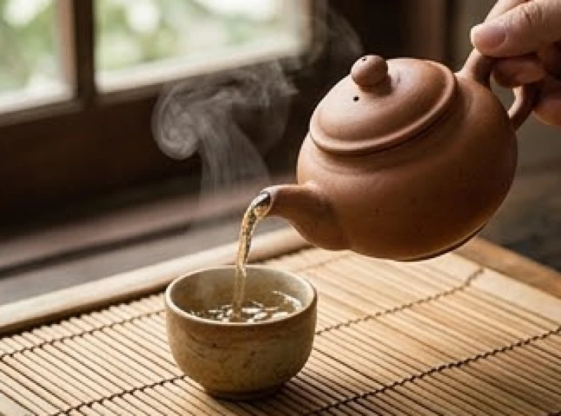 Ấm trà thảo mộc nóng hổi sưởi ấm cơ thể và hỗ trợ an thần trong những ngày mệt mỏi