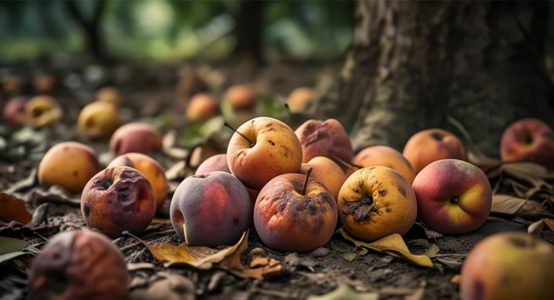 Những quả thối rữa và héo úa rụng dưới gốc cây là lời cảnh báo về nguy cơ thất thoát tài chính