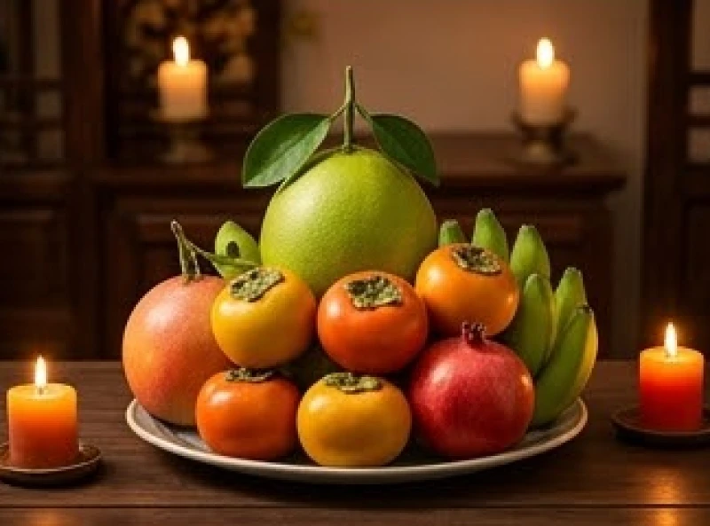 Văn khấn Tết Trung Thu: Trọn bộ bài cúng và trình tự làm lễ 8 Bát quả dâng cúng tươi ngon, tròn trịa, được lựa chọn kỹ lưỡng không có gai nhọn hay hình thù méo mó