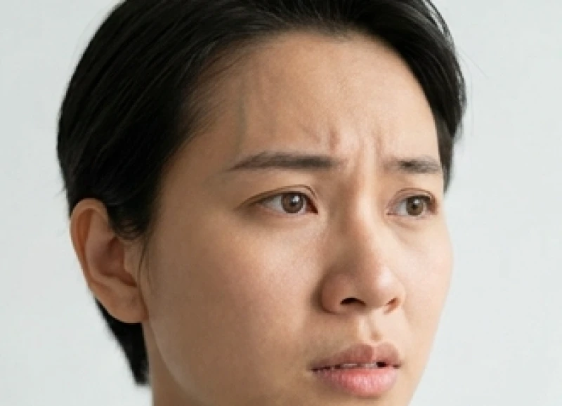 Tướng cung thiên di móp lõm hoặc trán nhô thái dương hẹp trong nhân tướng học