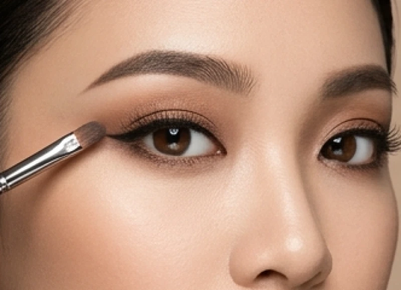 Kỹ thuật trang điểm mắt với đường kẻ viền chân mi tinh tế giúp đôi mắt thêm phần sắc nét và có chiều sâu