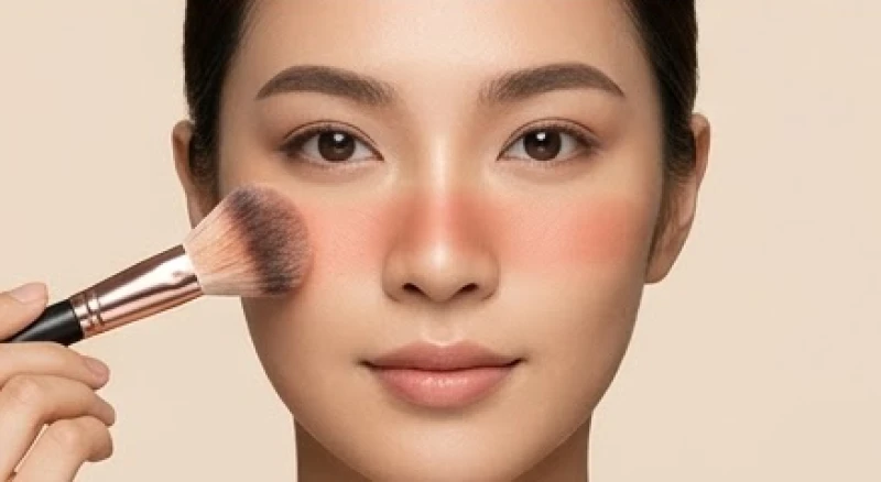 Trung đình trên khuôn mặt: Tỷ lệ chuẩn và cách khắc phục 6 Kỹ thuật đánh má hồng vắt ngang sống mũi giúp tạo hiệu ứng thị giác thu ngắn vùng giữa mặt