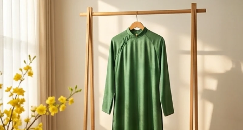 Tuổi Mùi kiêng gì trong ngày Tết: Phân tích theo từng nạp âm 4 Bộ áo dài màu xanh lá cây rực rỡ có thể mang lại may mắn hoặc xung khắc tùy thuộc vào ngũ hành nạp âm