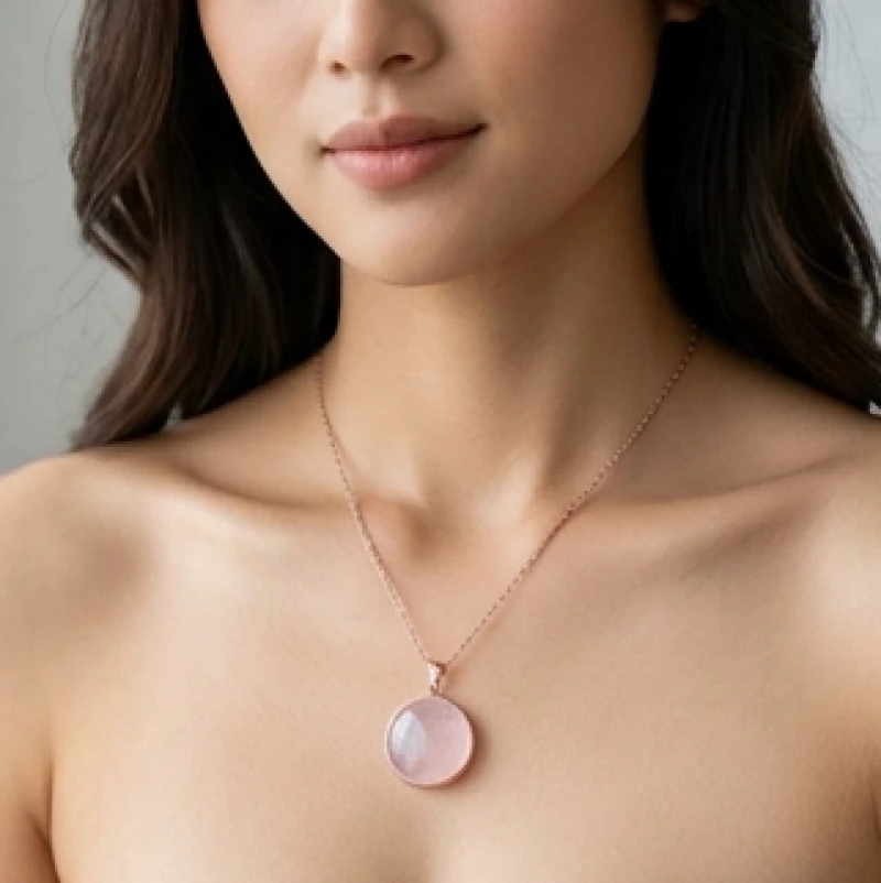 Tướng người vai rộng: Giải mã vận mệnh và mẹo phối đồ tôn dáng 7 Dây chuyền mặt đá thạch anh hồng mềm mại giúp cân bằng luồng khí cho người sở hữu bả vai ngang
