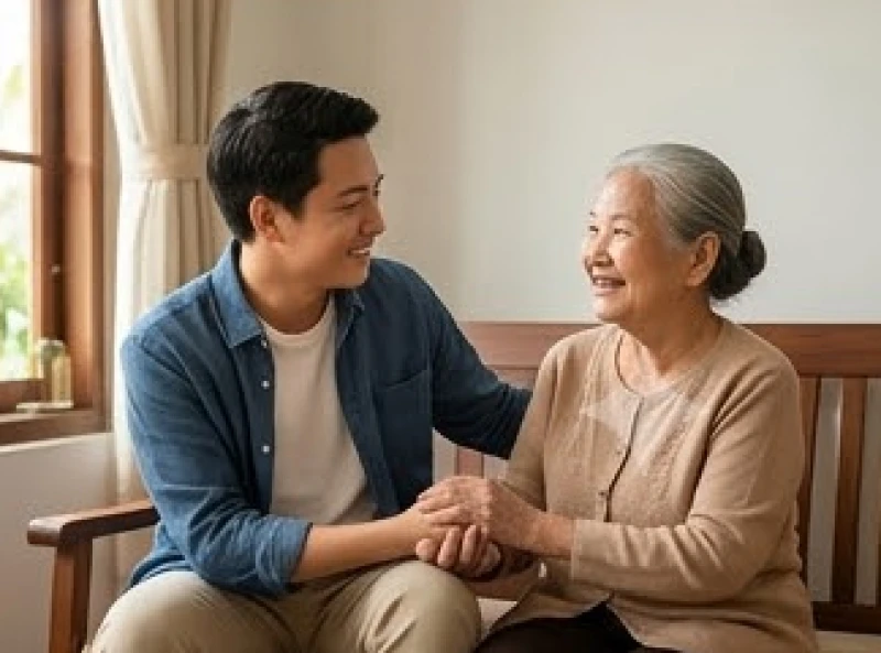 Tử vi tuổi Giáp Thân 1944 năm 2026: Cẩm nang sắm lễ và xuất hành 11 Con cháu quây quần hỏi han và chia sẻ câu chuyện hàng ngày giúp xua tan sự cô đơn của người già