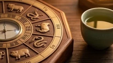 Bộ tứ hành xung Dần Thân Tỵ Hợi trên la bàn phong thủy và các vật phẩm hóa giải tứ hành xung tuổi hợi