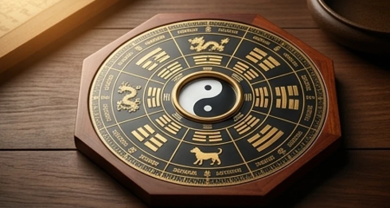 Tam hợp tuổi Thìn: Đánh giá ngũ hành và hóa giải Tam tai 2 Biểu đồ bát quái phong thủy thể hiện vị trí đối lập gay gắt giữa tứ hành xung tuổi thìn và tuất