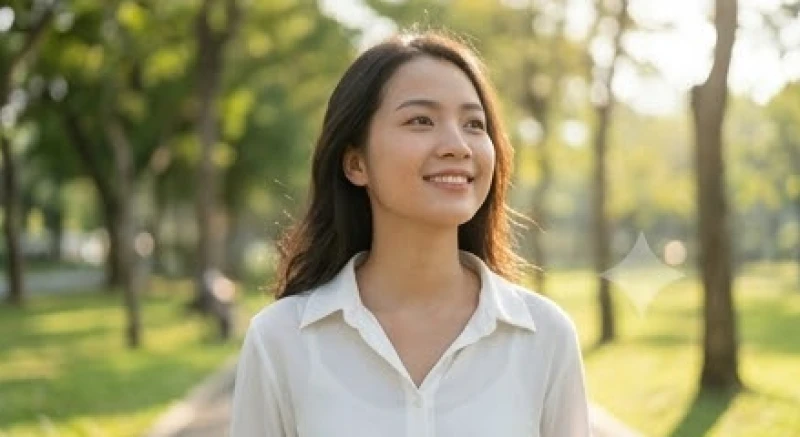 Mơ thấy người mình thích có người yêu: Giải mã & sơ cứu cảm xúc 8 Nụ cười nhẹ nhõm và sự tự tin bước tiếp sau khi quyết định dứt khoát chấm dứt sự mập mờ