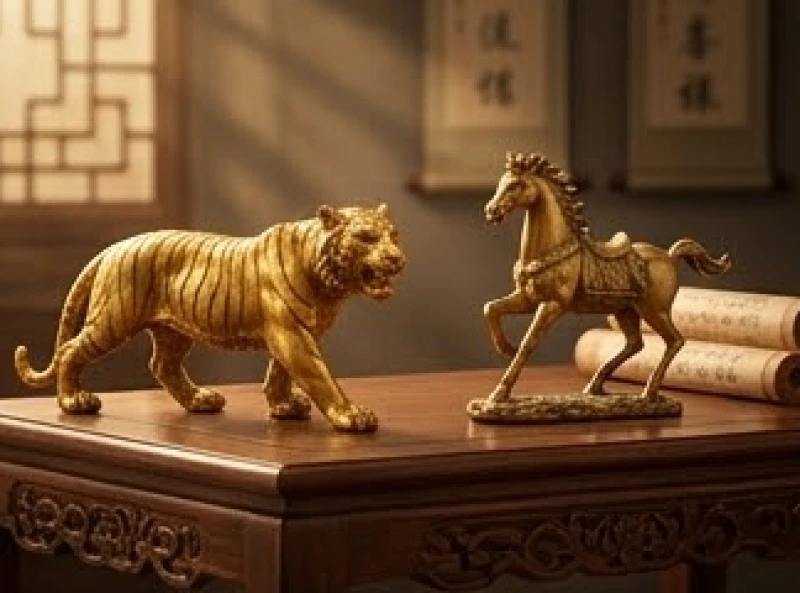 Tử vi tuổi Mậu Dần 1998 năm 2026: Lịch 12 tháng và phong thủy 1 Bức tranh toàn cảnh tử vi tuổi Mậu Dần 1998 năm 2026 với biểu tượng Hổ và Ngựa