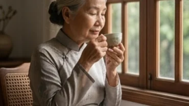 Chân dung thanh bình của người phụ nữ lớn tuổi mang mệnh Trường Lưu Thủy tuổi Nhâm Thìn 1952