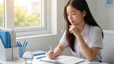 Không gian học tập chuẩn phong thủy hỗ trợ tử vi trọn đời tuổi nhâm thìn 2012 nữ mạng vững bước tương lai