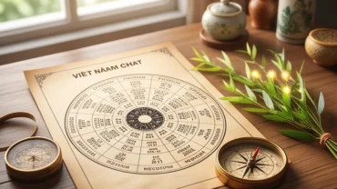 Bản đồ lá số tử vi trọn đời tuổi Quý Mùi 2003 nữ mạng với cành dương liễu