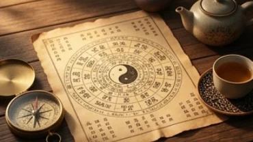 Bản đồ tử vi trọn đời tuổi Tân Dậu 1981 nam mạng kết hợp phong thủy phương Đông cổ truyền