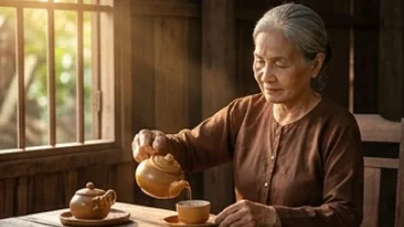 Hình ảnh bình yên của người cao tuổi, đại diện cho vận trình tử vi tuổi mậu tý 1948 năm 2026 an lành, khỏe mạnh