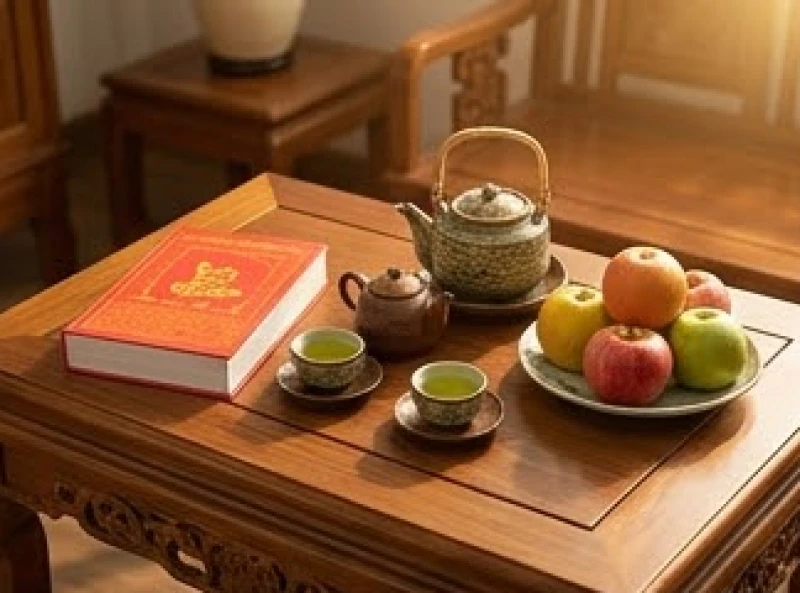 Mâm ngũ quả và sách tử vi dự báo vận mệnh tuổi Nhâm Thìn 1952 trong năm Đinh Mùi