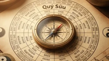 Bản đồ tử vi tuổi Quý Sửu 1973 năm 2026 Bính Ngọ với các yếu tố phong thủy truyền thống