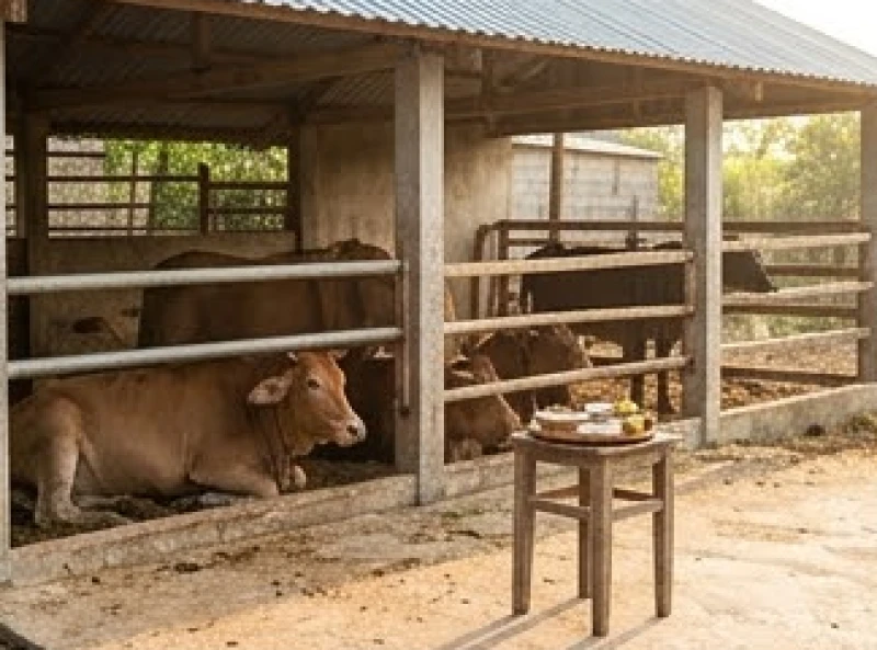 Văn khấn cầu chăn nuôi thuận lợi: Bài khấn chuẩn theo từng vật nuôi 1 Không gian chuồng trại sạch sẽ được dọn dẹp gọn gàng để chuẩn bị thắp hương báo cáo Thổ Công