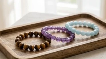 Vòng tay đá phong thủy tự nhiên mang lại may mắn và tài lộc, giải đáp băn khoăn tuổi Dần hợp đá gì