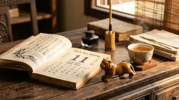 Bố cục phong thủy truyền thống giúp giải đáp chi tiết tuổi dần hợp giờ nào để tiến hành công việc