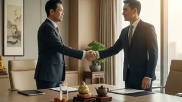 Doanh nhân tuổi Dần thảo luận chiến lược kinh doanh để xác định tuổi dần hợp làm ăn với tuổi nào mang lại tài lộc