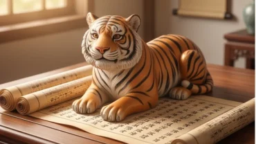Biểu tượng con hổ phong thủy giúp giải đáp tuổi dần sinh năm bao nhiêu và các yếu tố ngũ hành