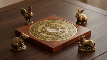 Xác định tuổi dậu khắc tuổi nào qua la bàn phong thủy và linh vật 12 con giáp