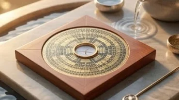 La bàn bát trạch và không gian ngũ hành tương sinh đại diện cho phong thủy tuổi giáp dần 1974