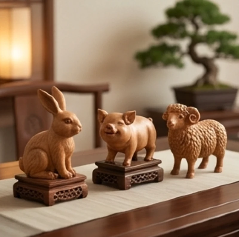 Biểu tượng phong thủy tượng trưng cho sự hòa hợp trong tình duyên tuổi mão cùng các con giáp Hợi, Mùi
