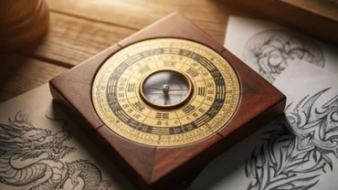 Người tìm hiểu tuổi mùi không nên xăm hình gì qua bản vẽ và la bàn phong thủy