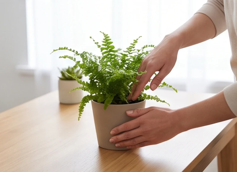 Cây để bàn hợp tuổi Thân: Phân biệt nam nữ và hướng đặt 10 Kiểm tra độ ẩm của đất trong chậu cây mini trước khi tưới nước tại văn phòng