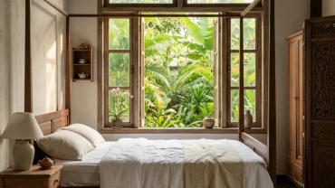 Phòng ngủ phong thủy đậm chất Việt Nam giúp gia chủ giải đáp thắc mắc tuổi sửu đặt giường hướng nào đón nhiều sinh khí