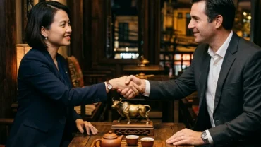 Hình ảnh minh họa việc tìm kiếm tuổi Sửu hợp tuổi gì trong làm ăn để chọn đúng đối tác kinh doanh mang lại tài lộc