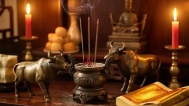 Vật phẩm phong thủy và mâm lễ cúng giúp hóa giải thắc mắc tuổi sửu năm 2027 có phạm thái tuế không