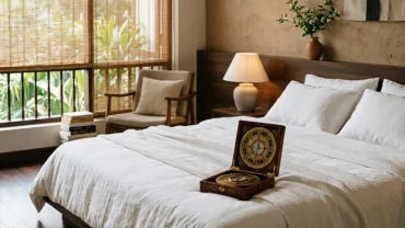 Bản đồ la bàn phong thủy giải đáp chi tiết tuổi Thân đặt giường hướng nào giúp thu hút tài lộc