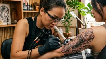 Mẫu hình xăm nghệ thuật gợi ý tuổi thân xăm hình gì hợp để thu hút tài lộc
