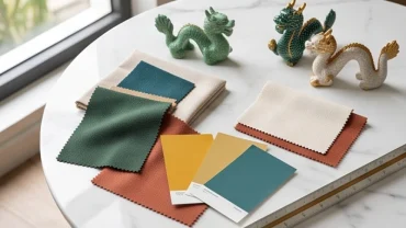 Bảng màu sắc phong thủy tương sinh tương hợp giải đáp tuổi thìn hợp màu gì trong thiết kế nội thất