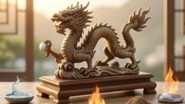 Linh vật rồng phong thủy tinh xảo giúp giải đáp tuổi thìn mệnh gì qua các yếu tố ngũ hành tương sinh