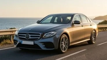 Chiếc ô tô sang trọng đỗ trên đường phố dành cho người băn khoăn tuổi thìn mua xe màu gì