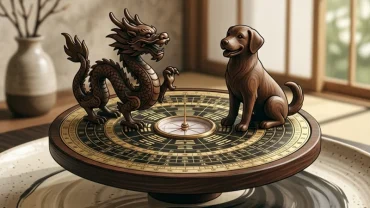 Biểu tượng la bàn phong thủy giúp phân tích tuổi thìn xung khắc với tuổi nào trong hôn nhân và kinh doanh
