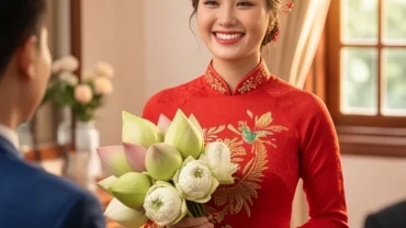 Lễ rước dâu truyền thống ngập tràn hạnh phúc khi gia đình chọn được tuổi tý cưới ngày nào tốt