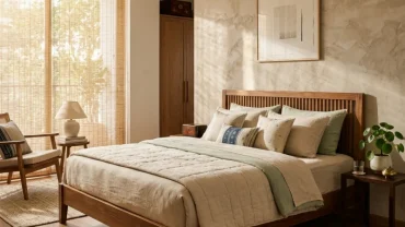 Thiết kế phòng ngủ chuẩn phong thủy giúp gia chủ giải đáp tuổi tỵ đặt giường hướng nào để thu hút cát khí