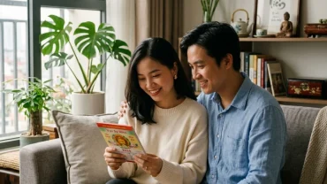 Hình ảnh gia đình đầm ấm khi biết tuổi tỵ nên sinh con vào năm nào để hợp phong thủy