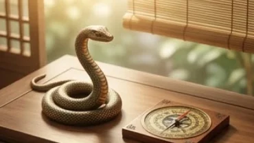 Biểu tượng linh vật tuổi Tỵ và la bàn phong thủy giúp giải đáp tuổi tỵ sinh năm bao nhiêu và bản mệnh