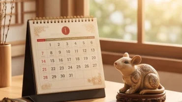 Cuốn lịch vạn niên và đồ phong thủy giúp tra cứu chính xác tuổi tý tam tai năm nào