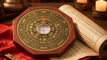 La bàn phong thủy và cuốn lịch vạn sự hỗ trợ tra cứu tuổi tỵ tam tai năm nào chính xác